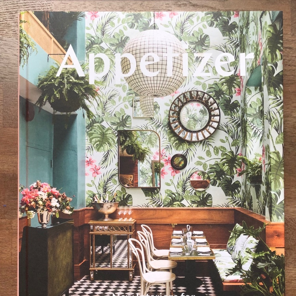 Anthropologie Appetizer Coffee Table Book